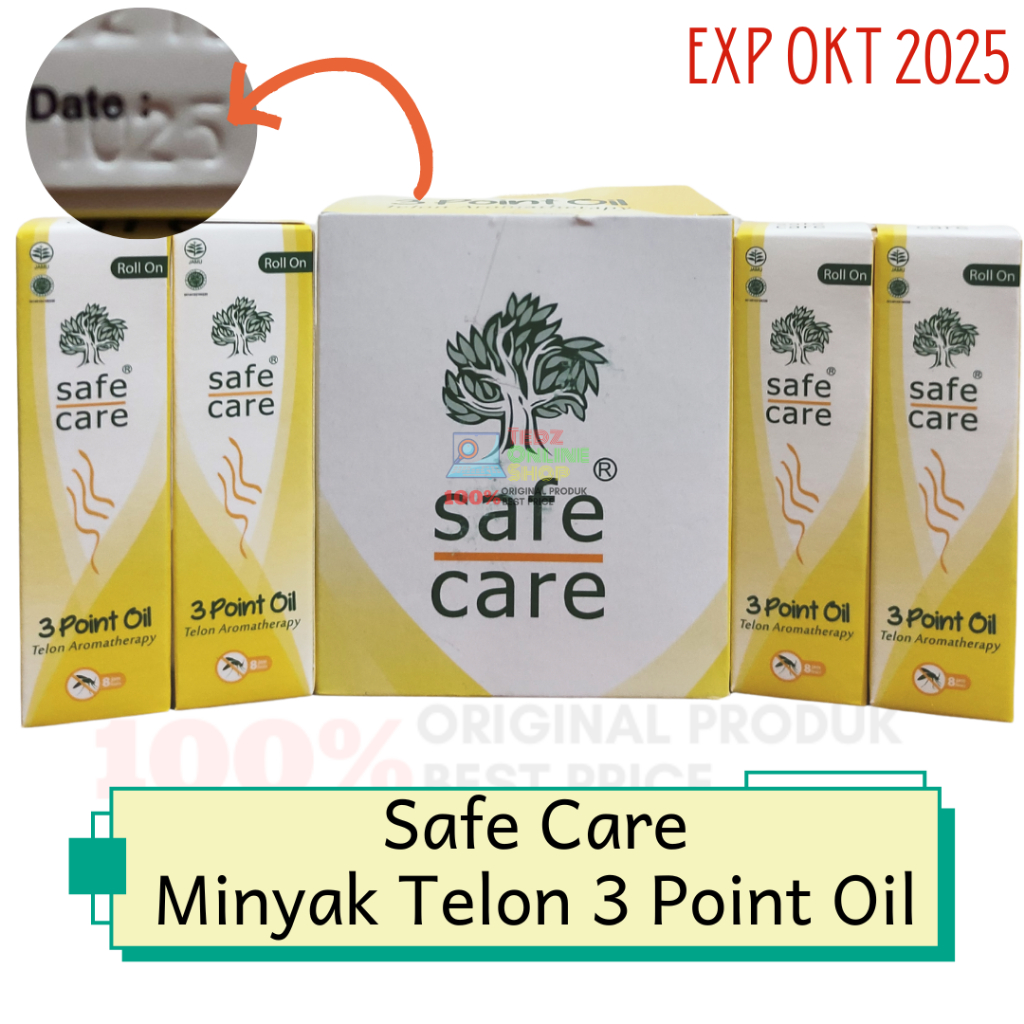 Safe Care Minyak Telon 3 Point Oil 10ML