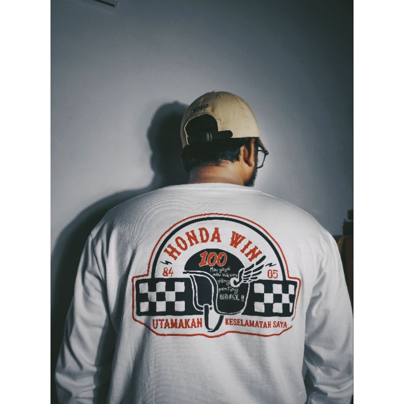 kaos/tshirt HONDA WIN HELM TONG SAN CONG