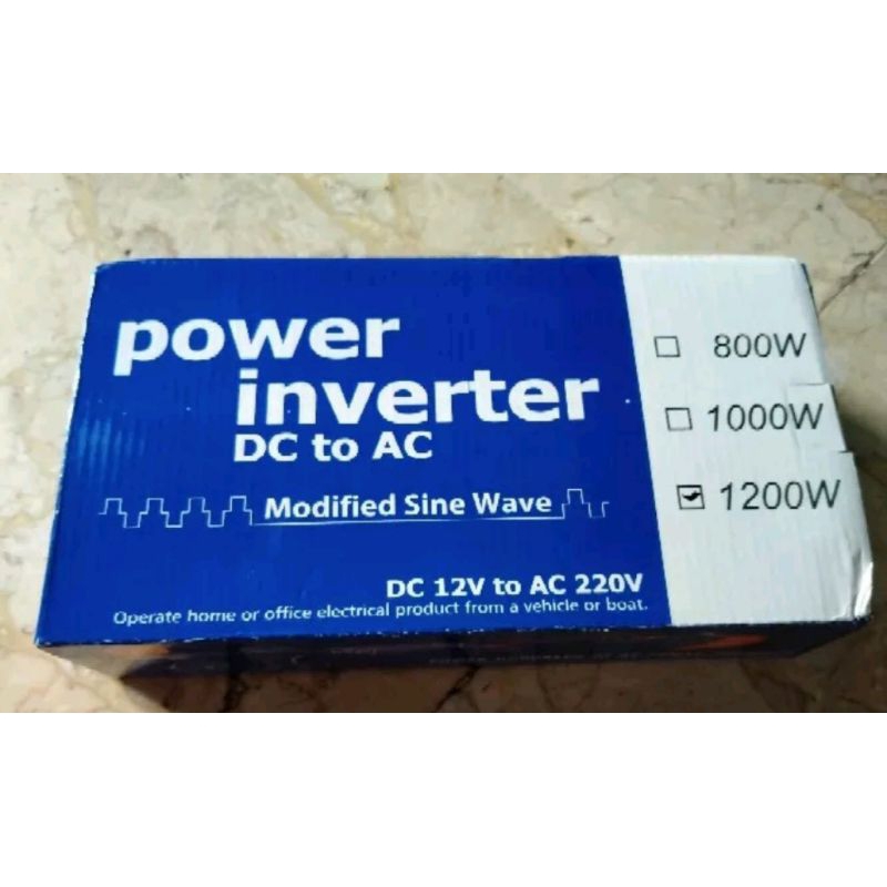 power inventer DC to AC 500W 1000W Inventer murah