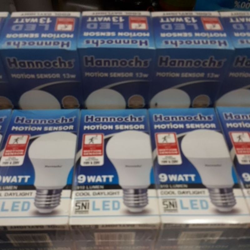 MOTION SENSOR HANNOCH 9WATT 13 WATT