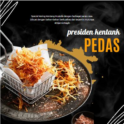 

PRESIDEN KENTANK - Kentang Mustofa Pedas Fresh Home Made 100GR