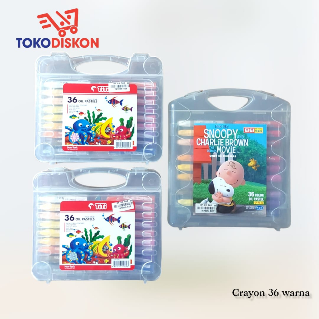 

Back To School Crayon 36 Warna Krayon Warna Non Toxic