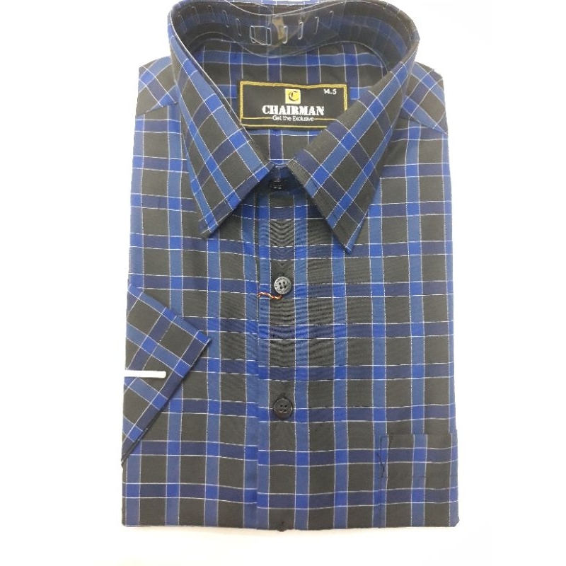 kemeja kotak Chairman