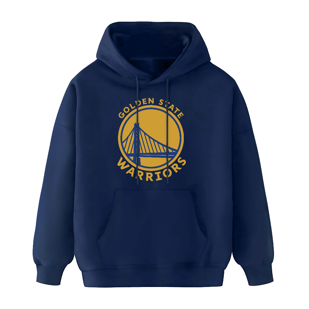 Syrfinclo Hoodie Jumper Oversized Golden State Warriors GSW Fleece