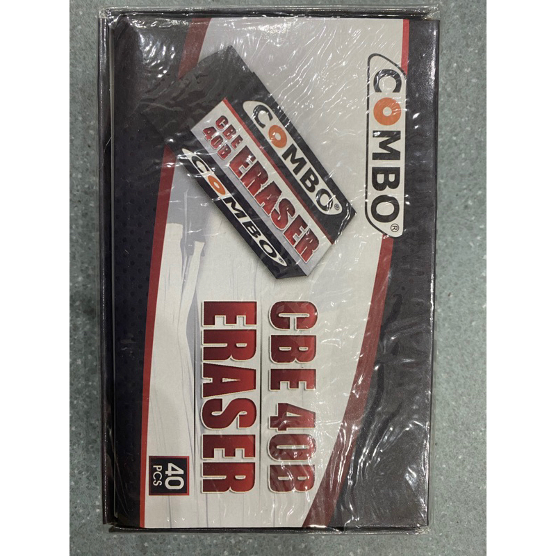 

Eraser Combo Kecil Hitam isi 40pcs/box - Penghapus Pensil (box)