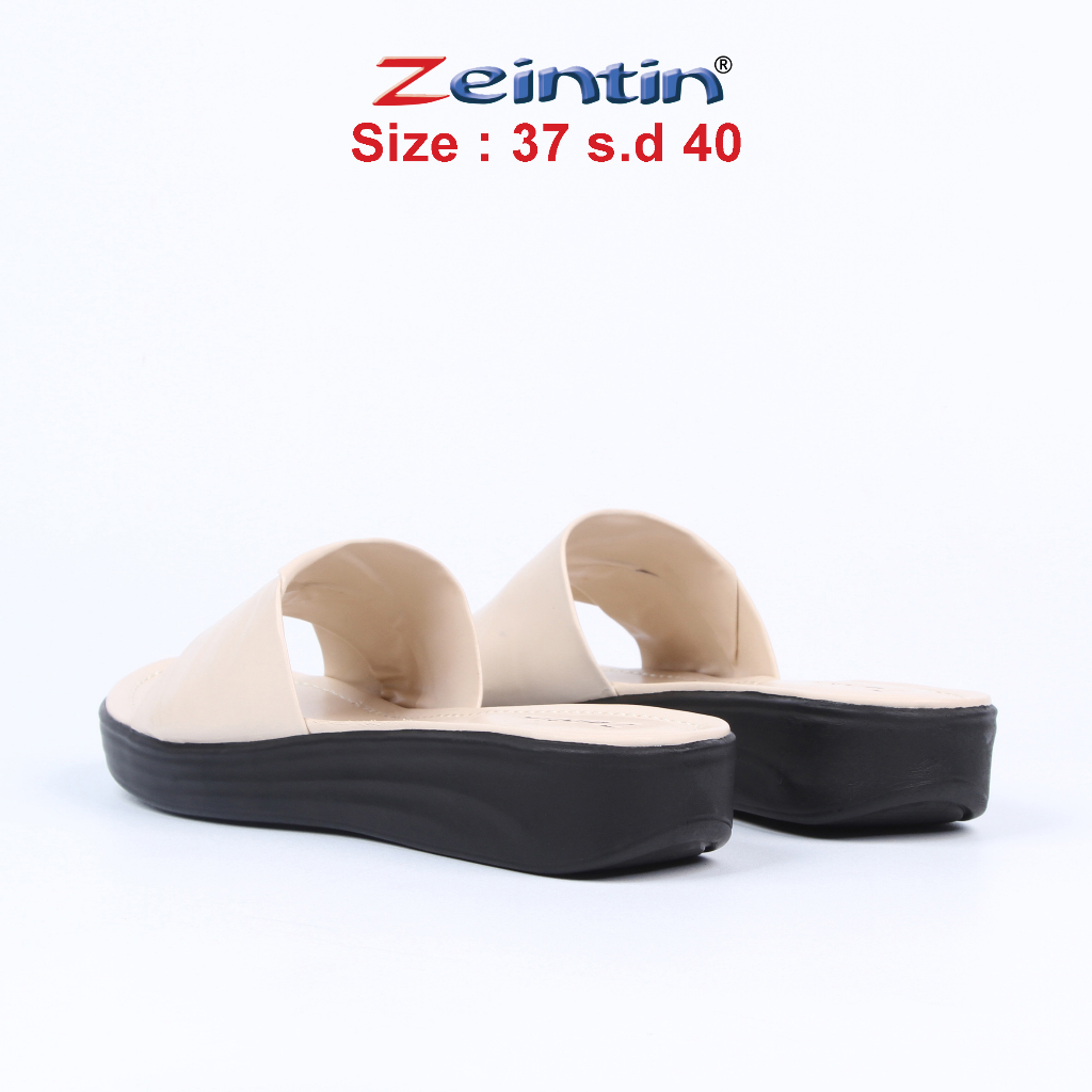 Zeintin - Sandal Wanita Terbaru Sandal Wanita Kulit Sintetis Sandal Slop  Sendal Wedges Wanita HP