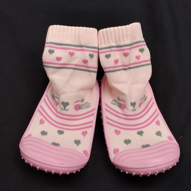 Sepatu Bayi Perempuan ANTI SELIP Size 21 &amp; 25 GIRL NEW SKIDDERS BABY - Sepatu Anti Licin Bayi Belajar Jalan 1 s/d 2 Tahun