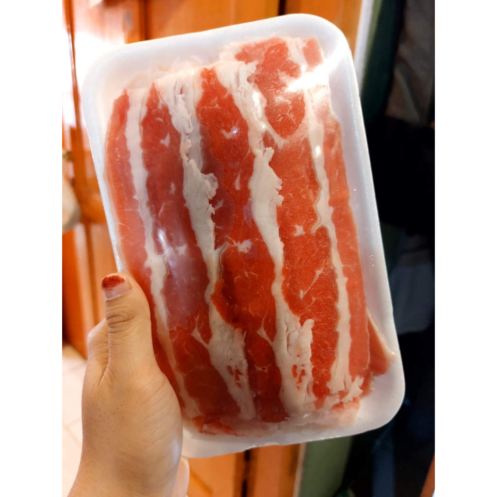 

AUS BEEF SLICE SHORTPLATE D.I. YOGYAKARTA KEMASAN 250GR