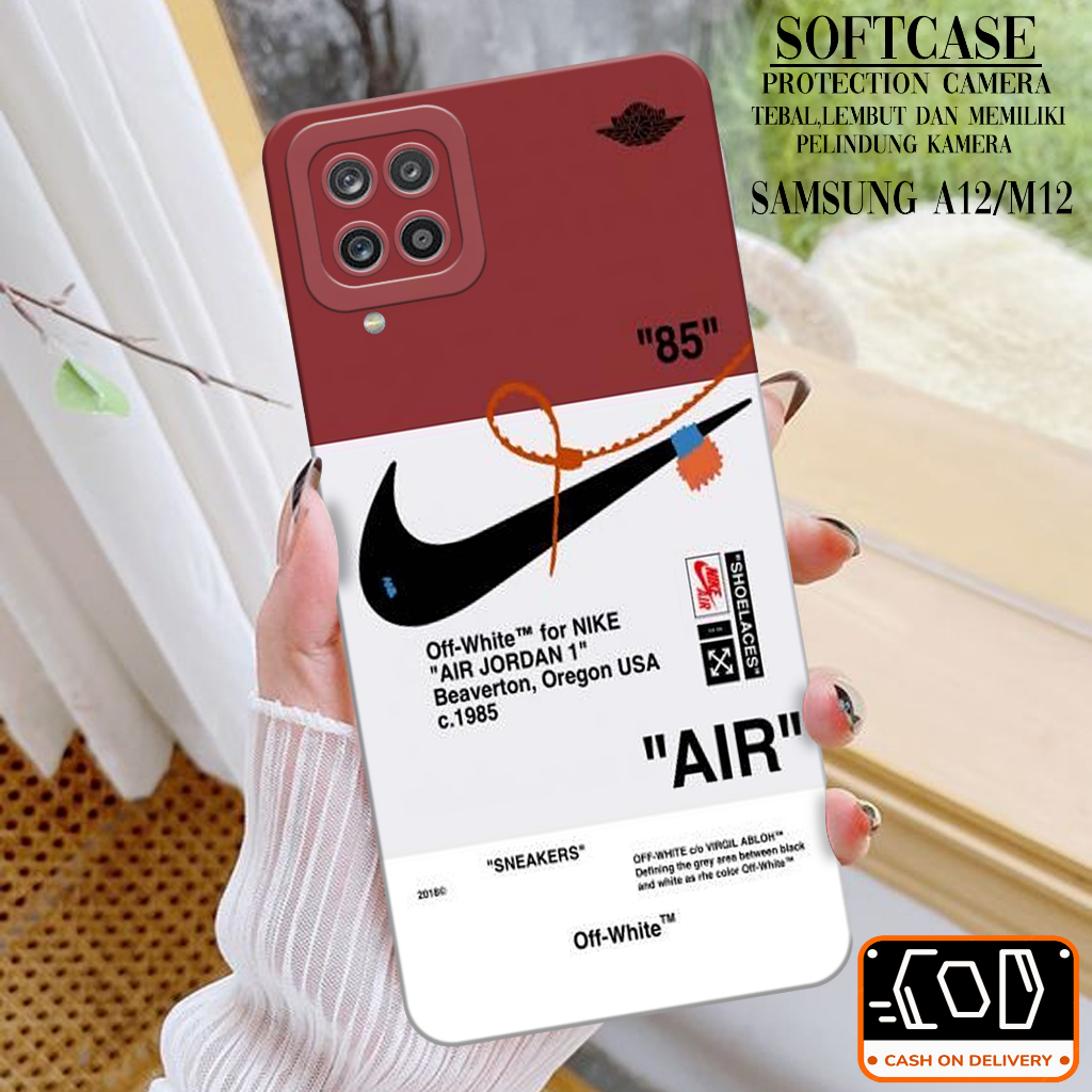 Case Hp Samsung Galaxy A12/M12 - Soft Pro Camera - Softcase Samsung Galaxy A12/M12 - Casing Samsung 