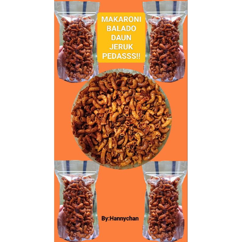 

MAKARONI BALADO DAUN JERUK PEDAS 135 GRAM