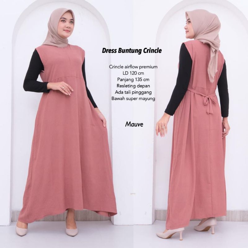 Dress Buntung Airflow //JF603