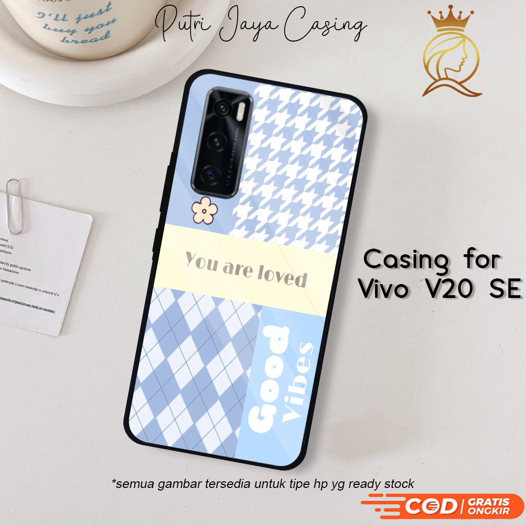 Casing Vivo V20 SE Terbaru 03 Cute Case V20 SE Hardcase Softcase Glossy Kesing Terlaris PutriCasing
