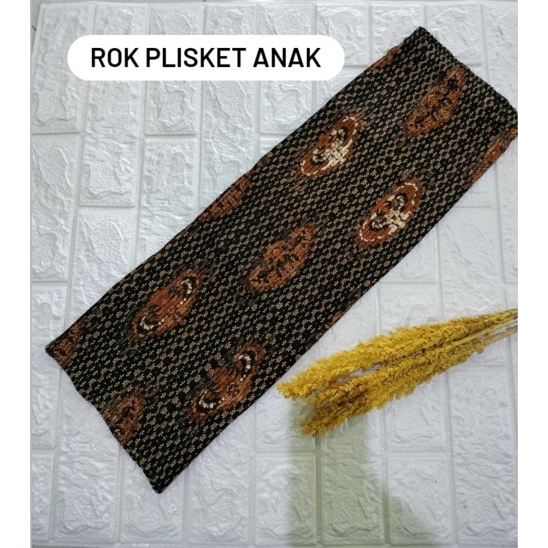 rok plisket anak