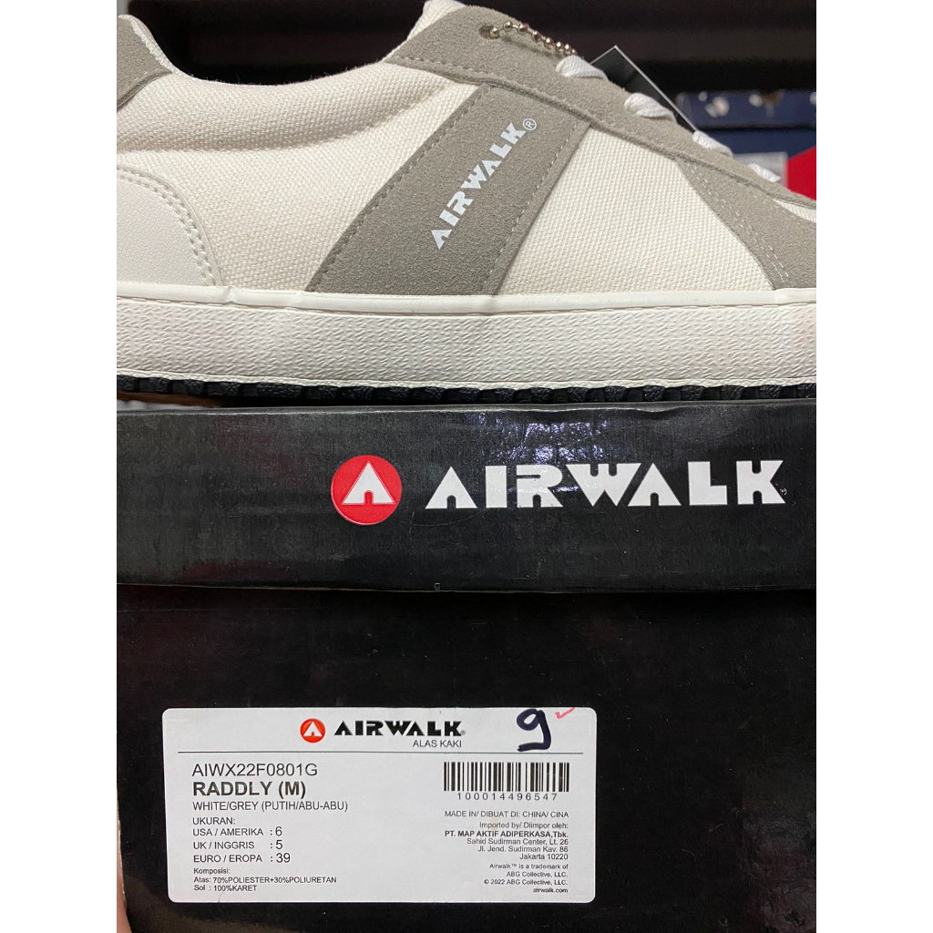 Aiwalk Raddly White/Grey Men's Shoes Original