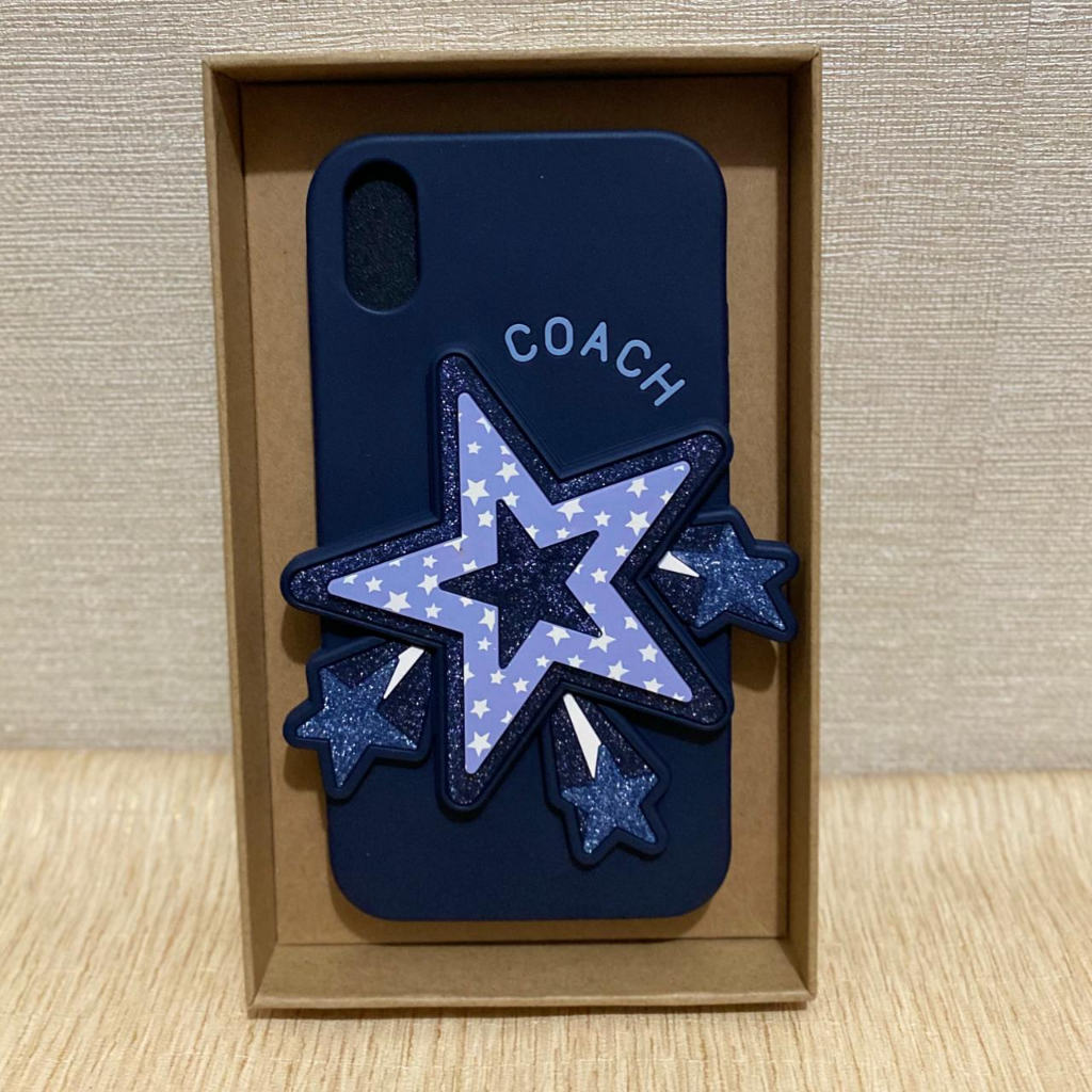 Coach iphone x case star