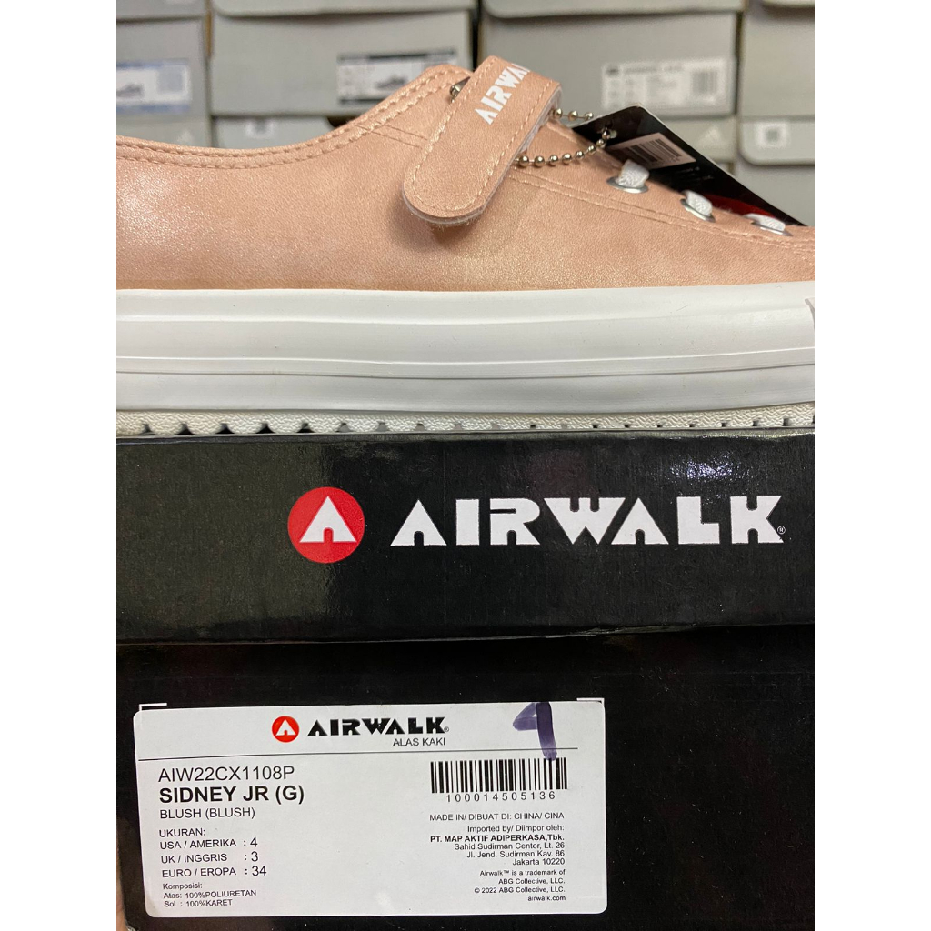 Airwalk Sidney Jr Blush Kid's Shoes Original