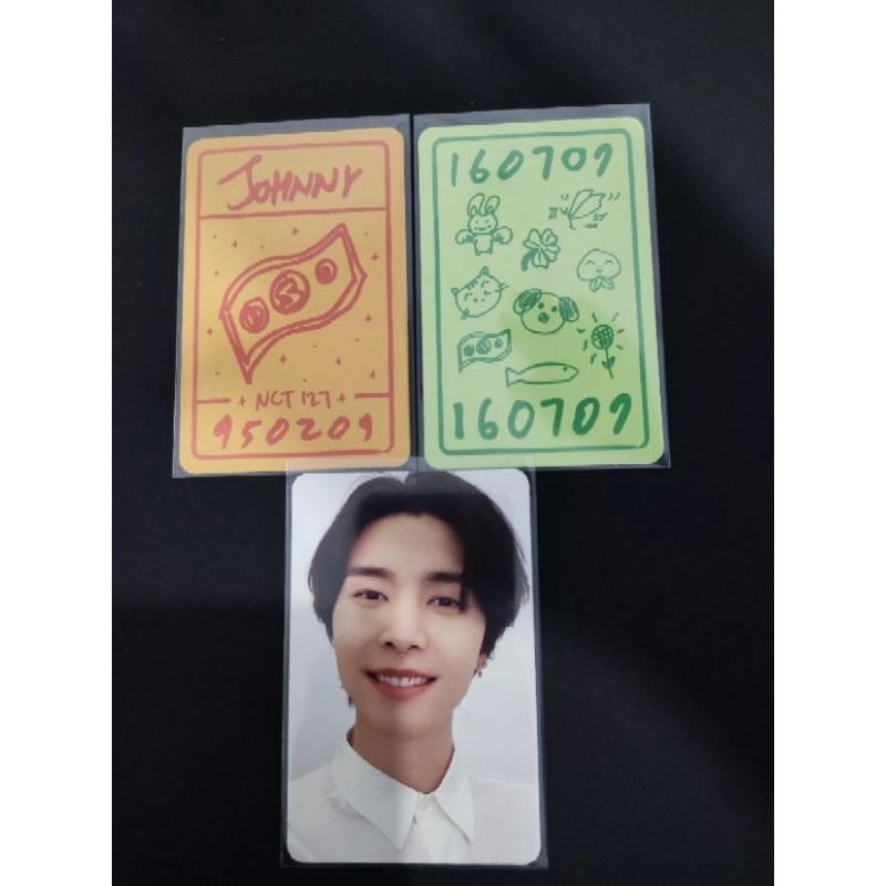 johnny 6th anniversary md lucky card set nct 127