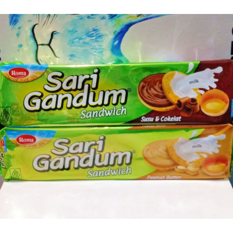 

ROMA SARI GANDUM SANDWICH 108 GR