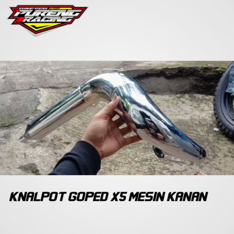 KNALPOT GOPED X5 63cc