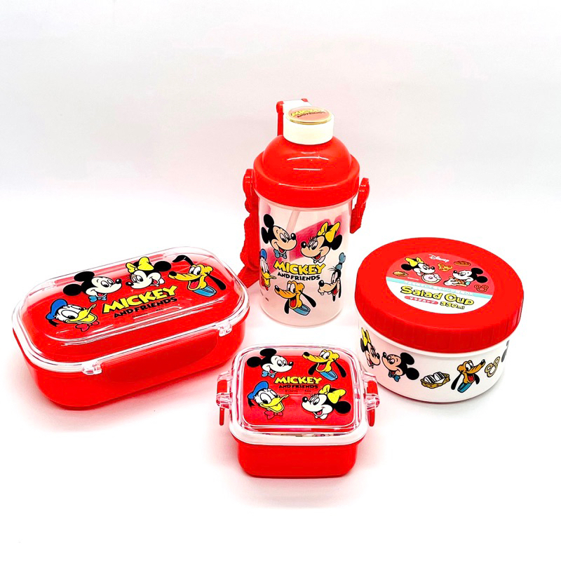 ALAT MAKAN DISNEY MICKEY&FRIENDS LUNCH BOX ORIGINAL DISNEY ORIGINAL JAPAN