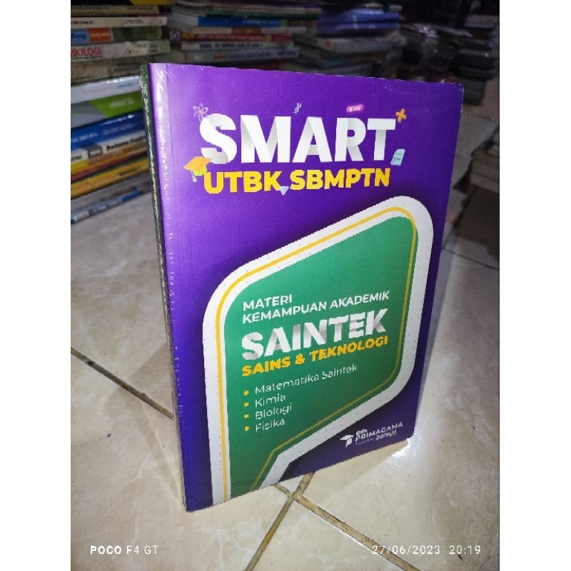 buku TKA saintek SMART UTBK materi kemampuan akademik sains dan teknologi
