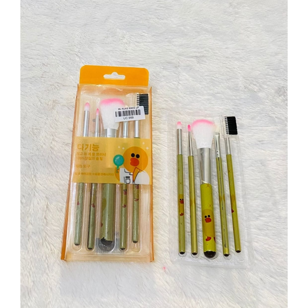 KUAS SET ISI 5 DUYUNG SJ UC 979 𝗠𝗖𝗡 [ HARGA 1 SET ]