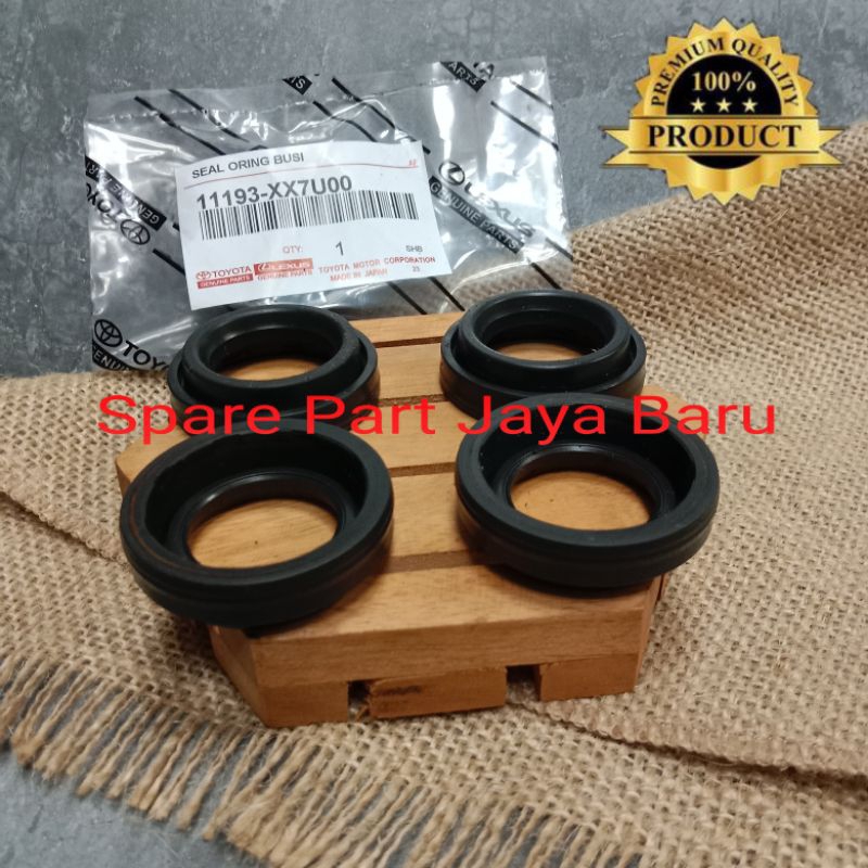 Seal Busi Sil Karet Busi Oring Busi Calya sigra 1.2 New agya Ayla 1.2 Sienta 1set 4pc