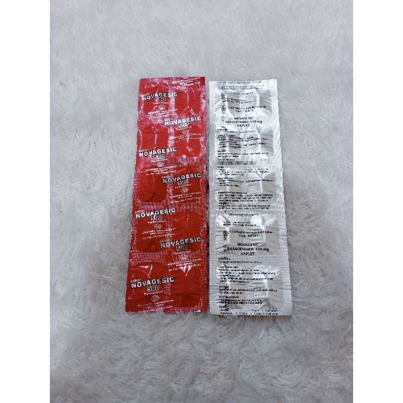 NOVAGESIC PARACETAMOL 500MG | 1STRIP 10KAPLET