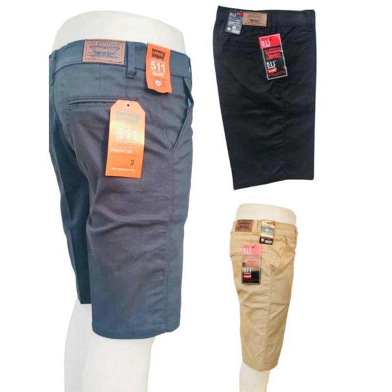 CELANA PENDEK CHINO PRIA / CELANA PENDEK KATUN PRIA/ SIZE 27 SAMPAI 38