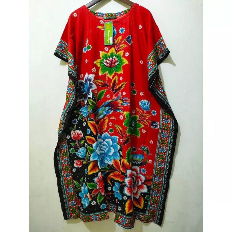 DASTER KALONG BATIK JUMBO KENCANA UNGU LEBEL HIJAU LD150 CM PB115 MOTIF BARU TERLARIS KENCANA UNGU G