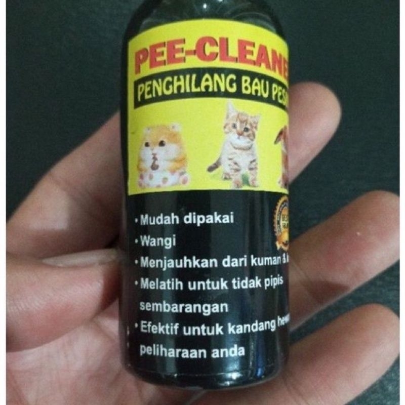 GPSS- PEE CLEANER SPRAY Penghilang Bau Kotoran Hewan Kucing Anjing Kelinci Penghilang Bau Kotoran Kucing Penghilang Bau Pesing Kucing Anjing Disinfektan Kandang Penghilang Bau Kandang Hewan Kucing Anjing Pet Odor Remover Penghilang Bau Kotoran Pup Kucing