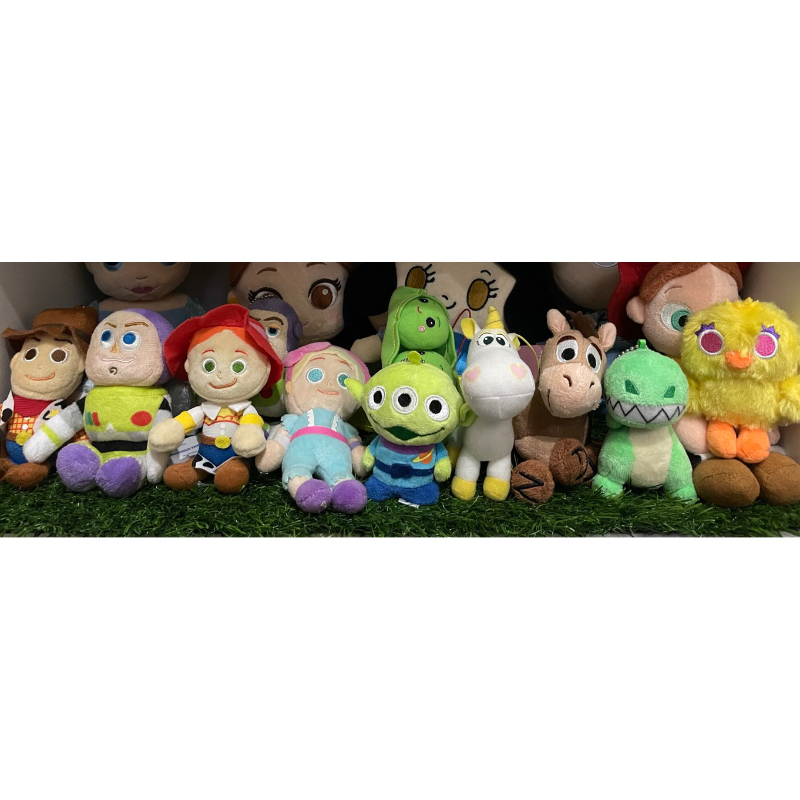 Toystory Keychain Bopeep Woody Jessie Buzz Lightyear Lotso Rex Buttercup Bullseye