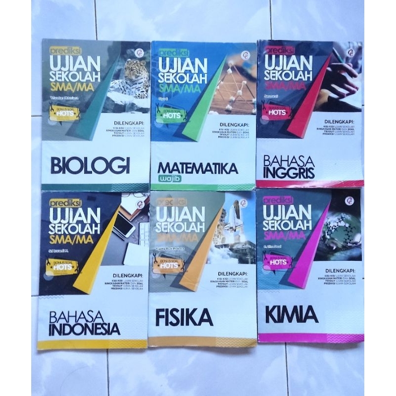 

Buku Prediksi Ujian Sekolah SMA/MA