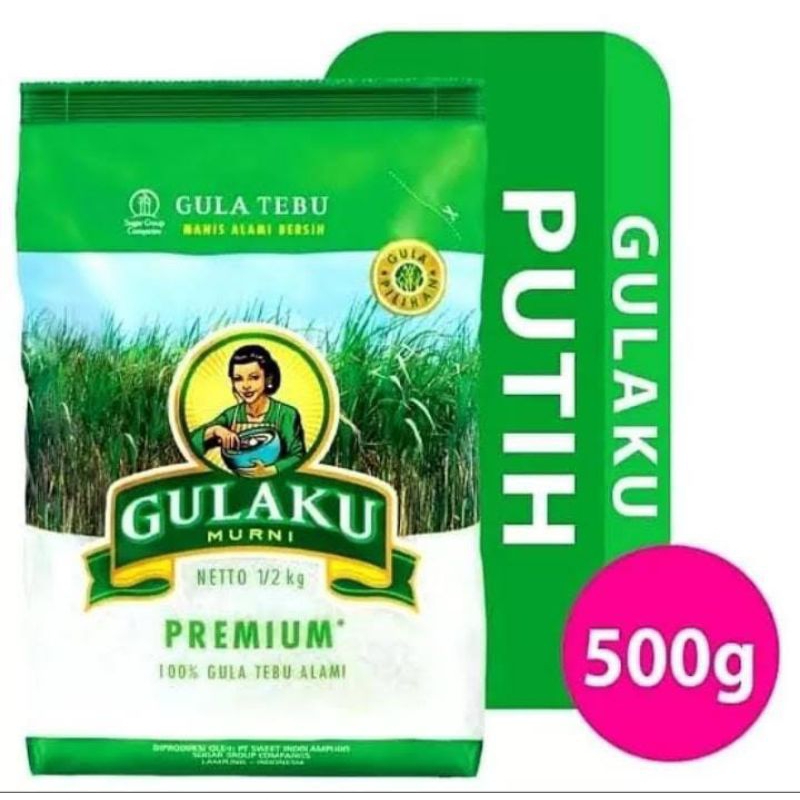 

Gula Putih Gulaku Premium 500 Gr / 1 Kg