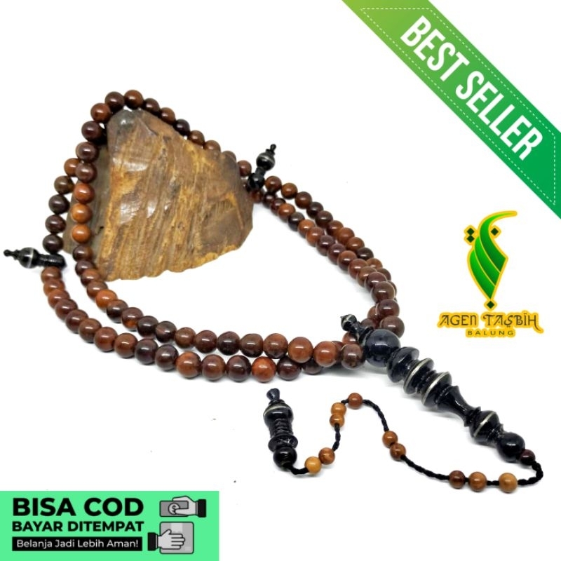 Tasbih Super koka kaukkah size 8mm Original