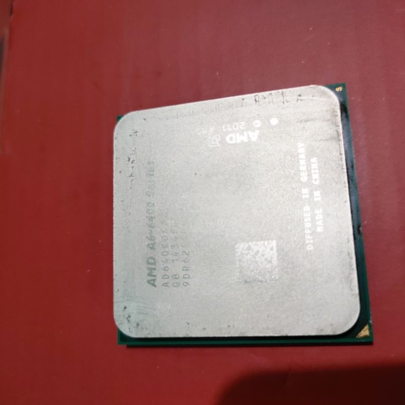 Processor AMD APU A6 6400k series free ram 4 GB patriot DDR3