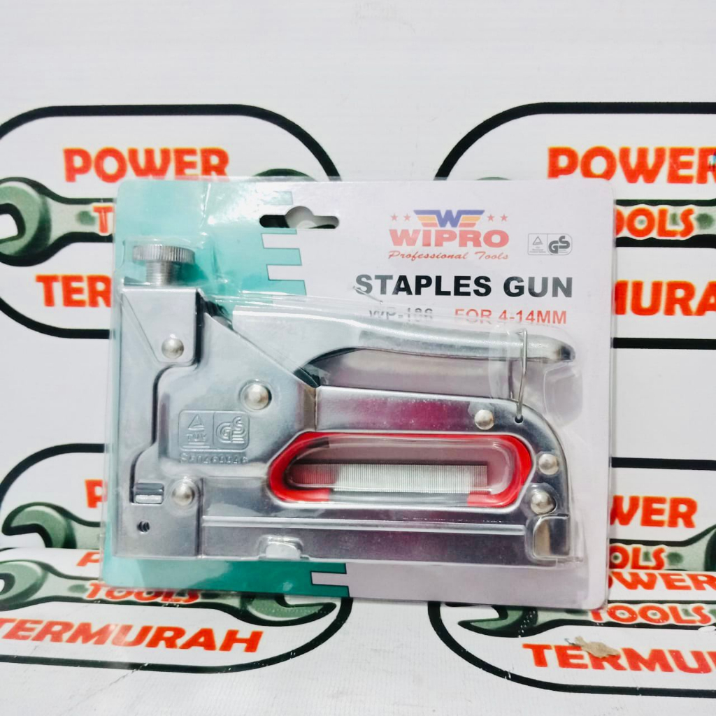 

STAPLER GUN TACKER WIPRO WP-106 GUN TUCKER STAPLE GUN STEPLES TEMBAK