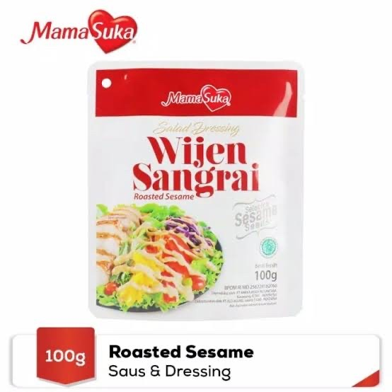 

Mama Suka Wijen Sangrai 100gr Suas Dressing Roasted Sesame