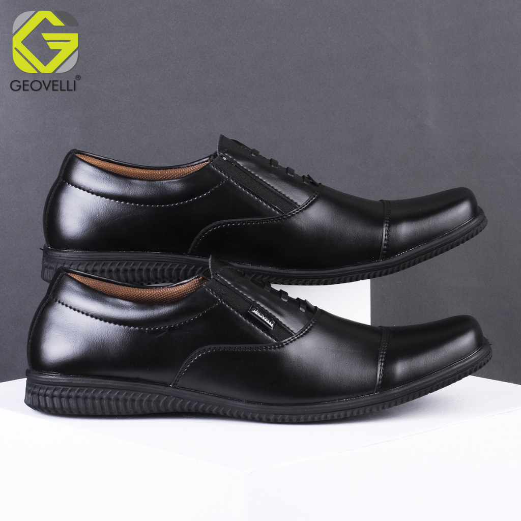 [COD] Sepatu Kerja Kantor Pantofel Pria Pantofel Formal PDH Oxford Hitam Pria Sepatu Kulit Fantofel Murah UKURAN BESAR 39-45