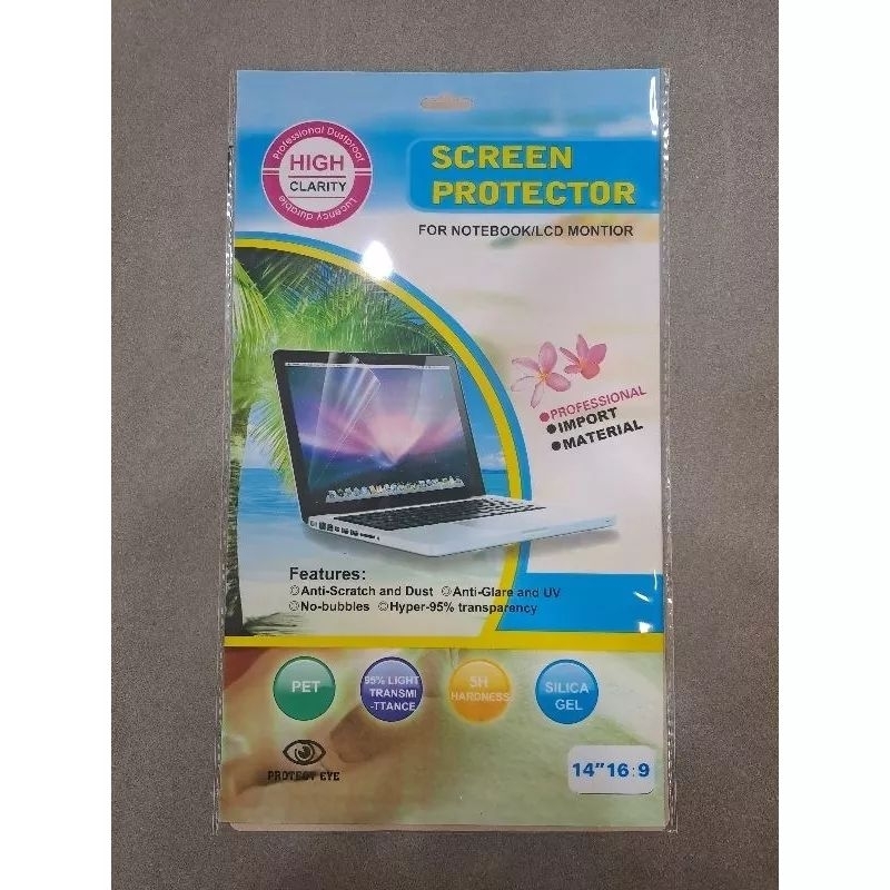 PAKET ANTI GORES LAPTOP FULL BODY - LAYAR DAN COVER BODY ATAS