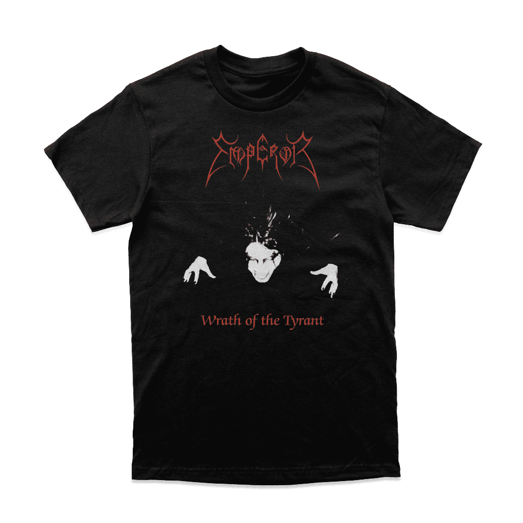 Kaos Tshirt Baju Band Emperor Black Metal "Wrath Of The Tyrant" Merchandise