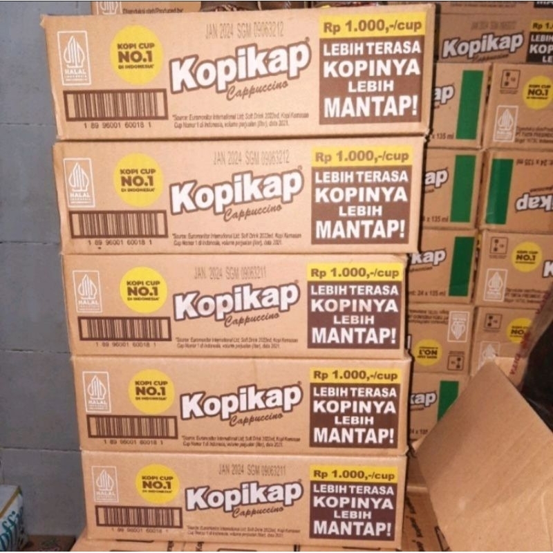 

Kopikap Cappuccino 1 Dus Isi 24 Pcs 135ml