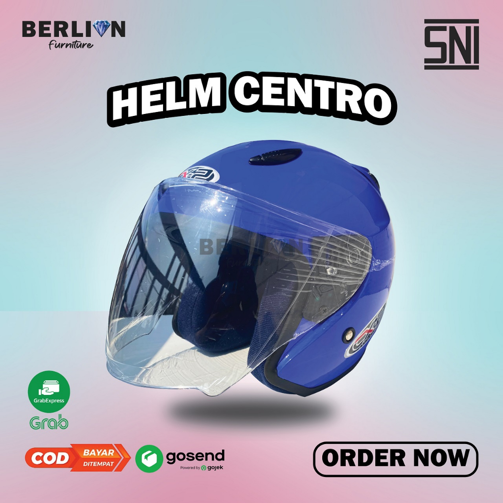 Helm Centro Dewasa  Murah Pria Wanita Kekinian