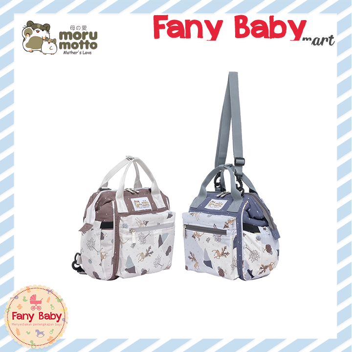 MORU MOTTO TAS KECIL 3 IN 1 BAMBEE SERI / MMT7008