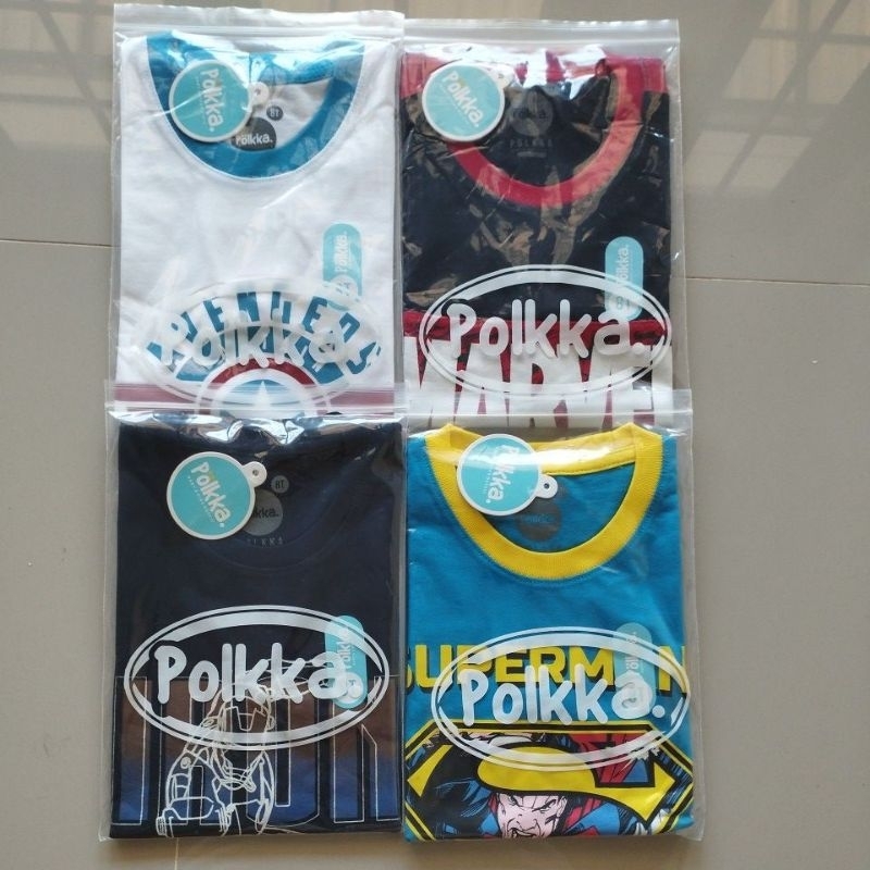 Kaos Anak Laki laki lengan pendek 2-10