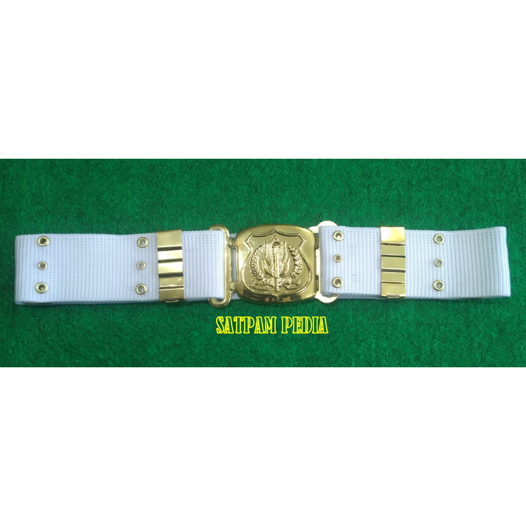 Kopel Rim PDL Nylon Security Putih - Kopel Satpam Putih