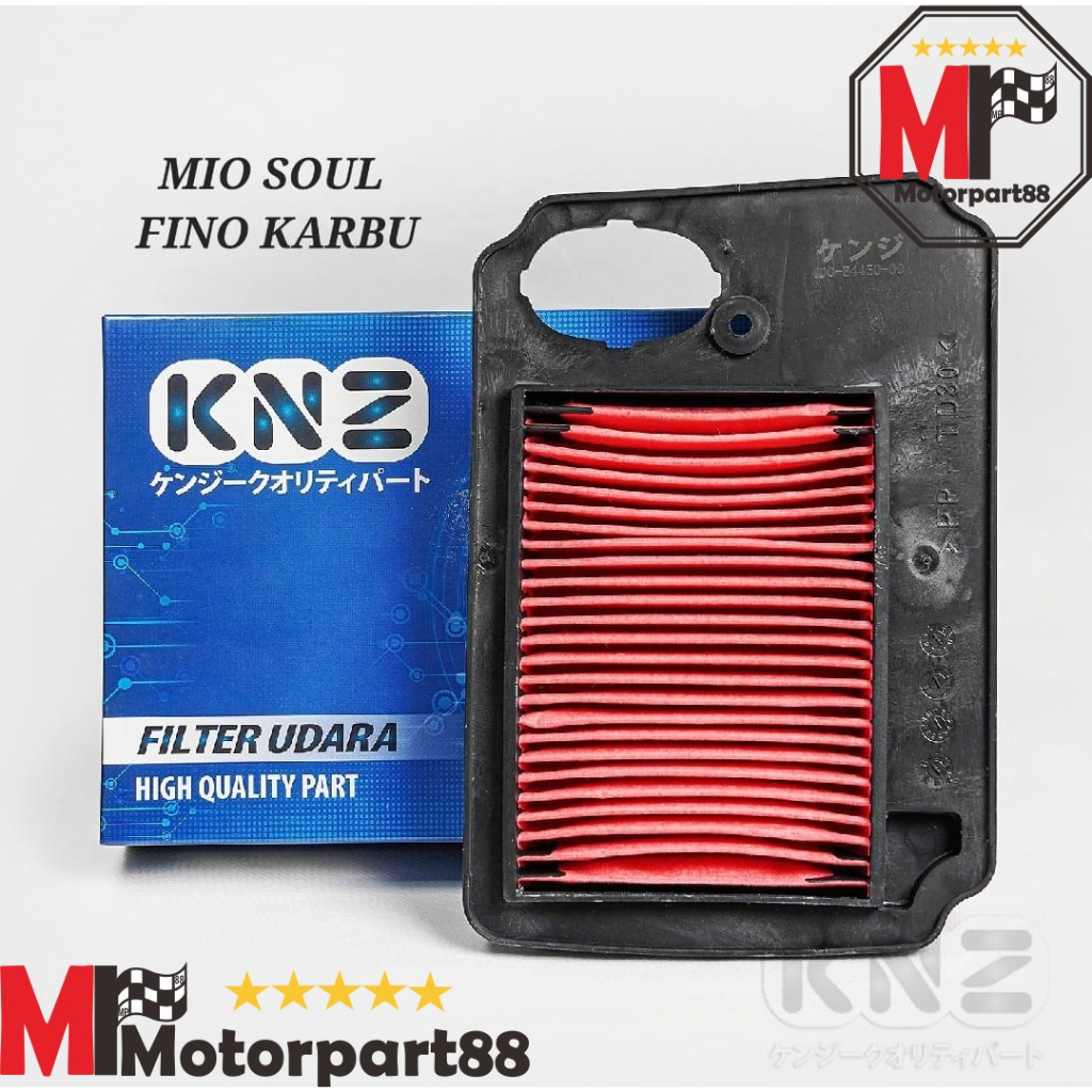 FILTER SARINGAN UDARA MIO SOUL KARBU FINO KNZ