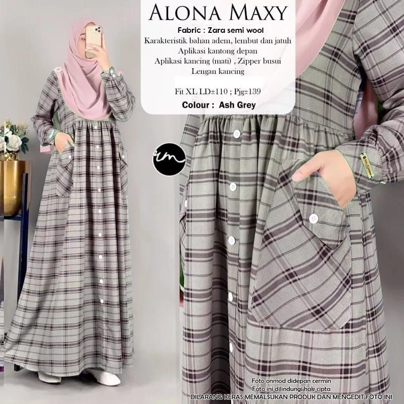 Alona Maxy||Gamis terbaru