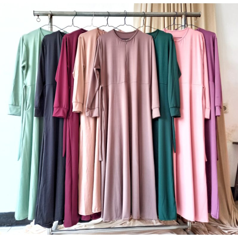 GAMIS JERSEY PREMIUM gamis jersey premium