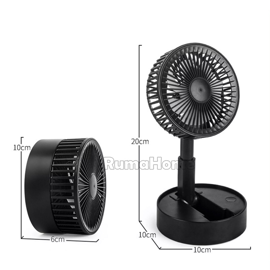 Kipas lipat mini usb Keren/ Kipas Angin Portable / USB Rechargeable Mini Desk Fan, kipas belajar